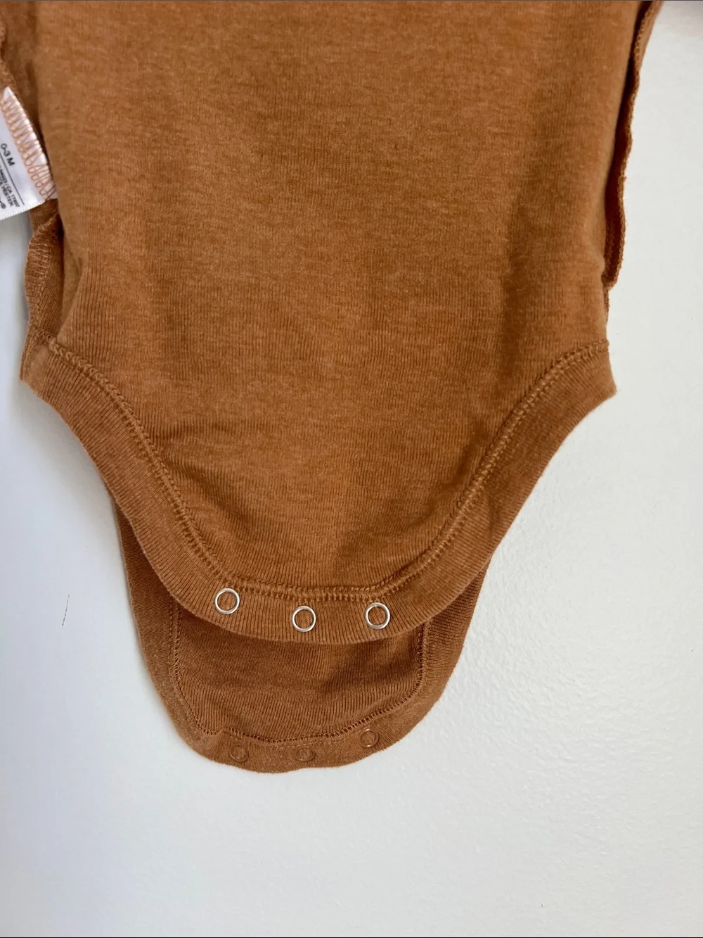 Old Navy | Brown Football-Print Baby One-Piece Size 0-3 Months